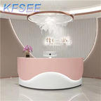 400usd 180cm length Kfsee Reception Beauty Front Desk