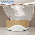 400usd 180cm length Kfsee Reception Beauty Front Desk