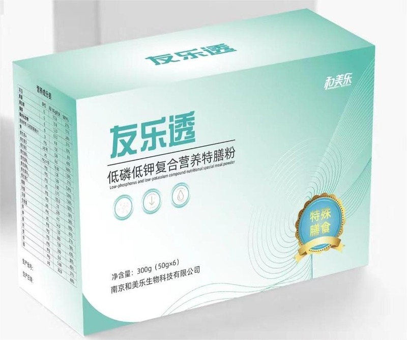 友乐透Ⅰ低磷低钾复合营养特膳粉50g*6袋