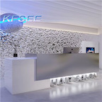 600usd 180cm length Hair Salon Kfsee Reception Cashier