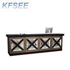 600usd 180cm length Hair Salon Kfsee Reception Cashier