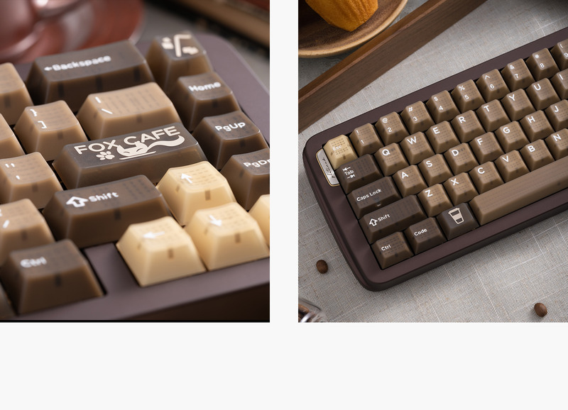 寂静咖啡 - 原厂键帽