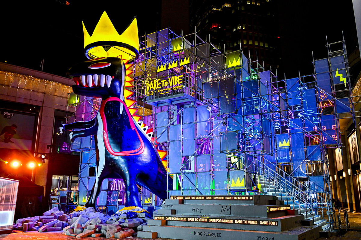 兴业太古汇携手 Jean-Michel Basquiat 基金会呈现艺术装置