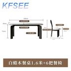 800usd with 6 chair Home Kfsee Dining Table