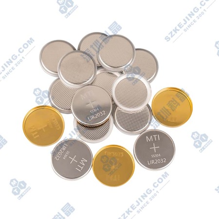LIR2032  镀金纽扣电池壳
