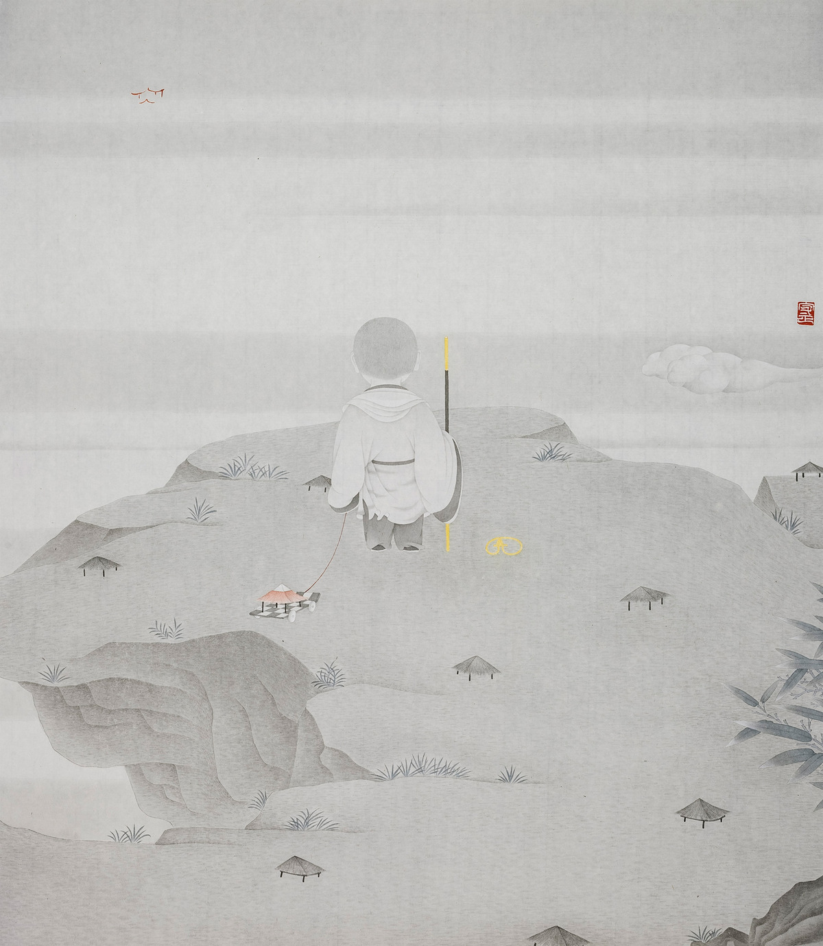 王萌专栏 | “淡雅”往此处去 - 论郭辉水墨的轻盈、古意与诗性