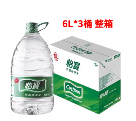 怡宝6L纯净水 3瓶/件-2