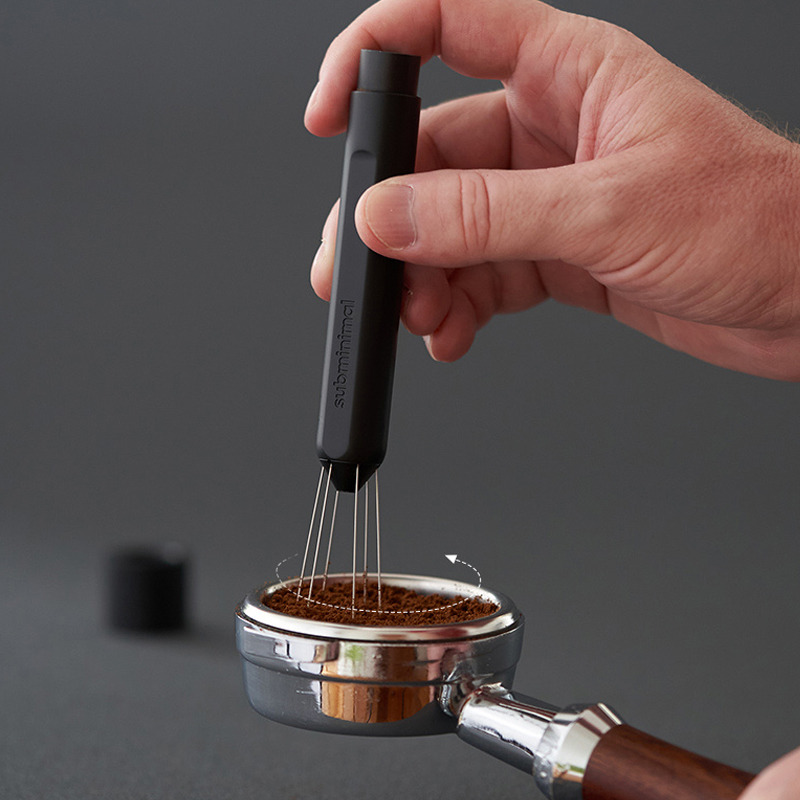 SUBMINIMAL 咖啡布粉针Flick WDT Tool可伸缩便携式布粉针笔克随身