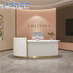 350usd 180cm length Kfsee Reception Table