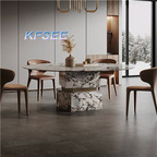 3000usd Kfsee 120cm Round Kfsee Dining Table