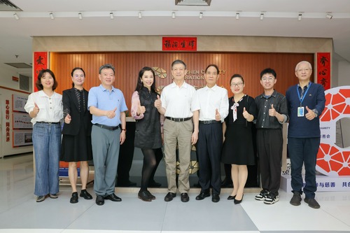 传梦公益创始人孔维一行赴深圳市慈善会拜访交流