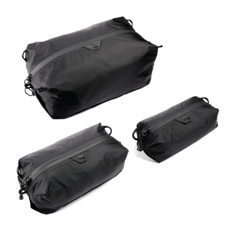 Ultralight Packing Cube - Bundle (S-XS-XXS) - Black 超轻收纳袋 - 套装(3个) - 黑色-1