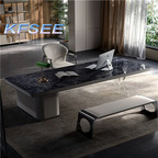 1400usd 220cm length Kfsee Executive Table with chair
