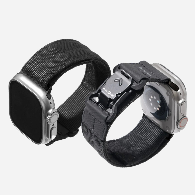 bitplay磁吸表带适用Apple WatchUltra编织Fidlock磁扣44/45/49mm