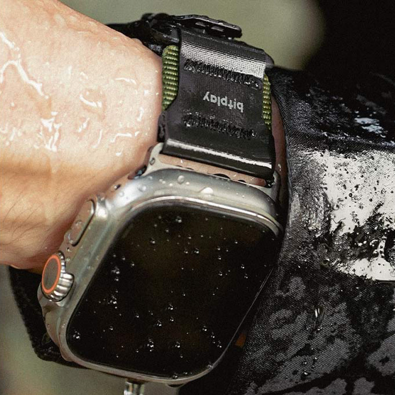 bitplay磁吸表带适用Apple WatchUltra编织Fidlock磁扣44/45/49mm