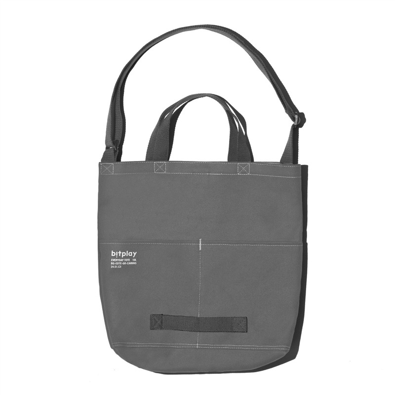 bitplay托特包包女2024新款休闲帆布手提袋通勤大容量分隔单肩包