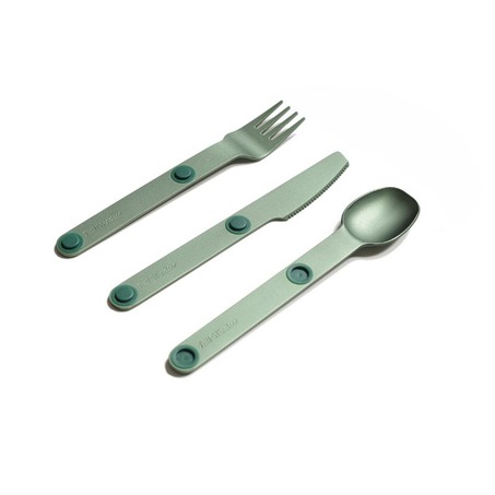 Magware - Magnetic Flatware Single Set - Green 磁吸太空铝餐具 - 单套 - 绿色-4