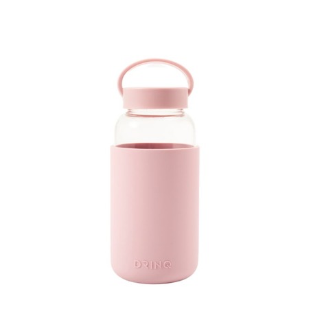 DRINQMORE! 27oz Glass Bottle - Blush 27oz玻璃水杯 - 粉色-6