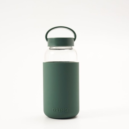 DRINQMORE! 27oz Glass Bottle - Pine 27oz玻璃水杯 - 墨绿-6