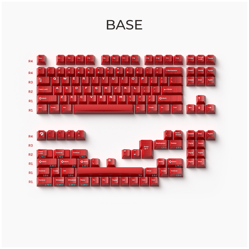 红宝石键帽 - 原厂