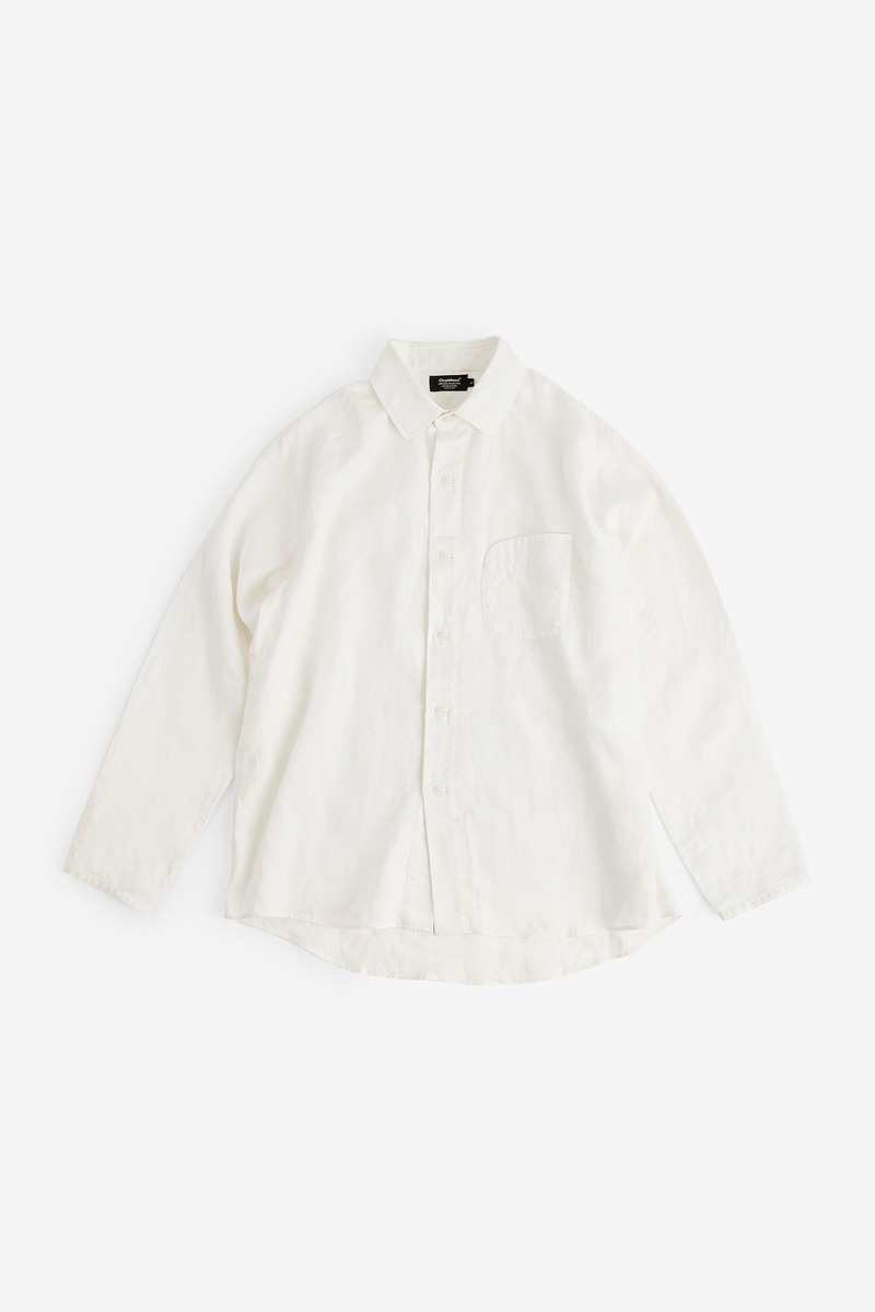 Japanese linen Brown’s Beach Jacket pocket minimalist shirt, unisex