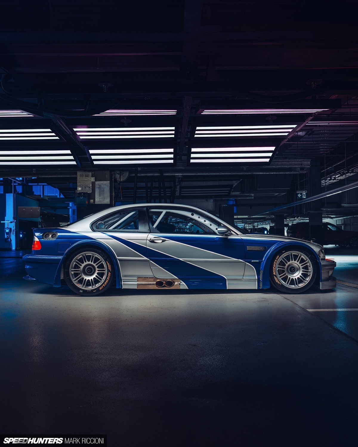 BMW 打造《极品飞车》M3 GTR 2001 实车版本