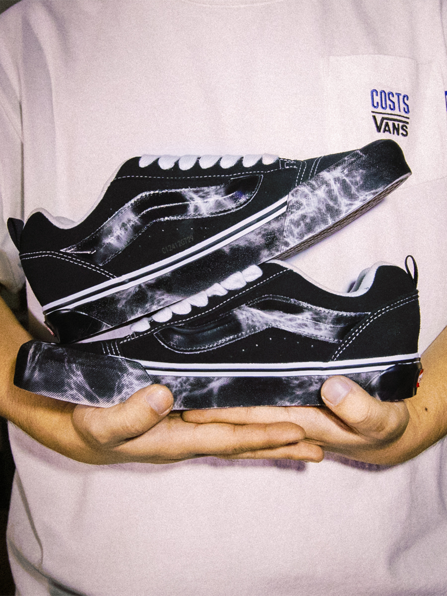 COSTS x Vans Knu Skool"Rose"-7