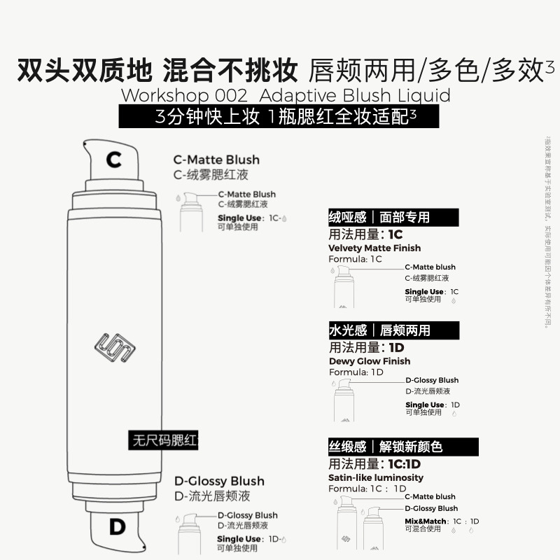 MAISON de SIT.E 无尺码家族【修色调光腮红液】-3