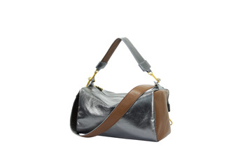 climber wulin 小号旅行袋 暗银拼浅棕