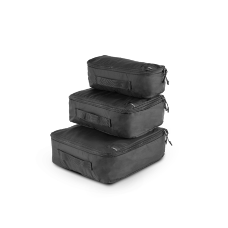 Packing Cube 旅行收纳袋 - 3个装 - 黑色