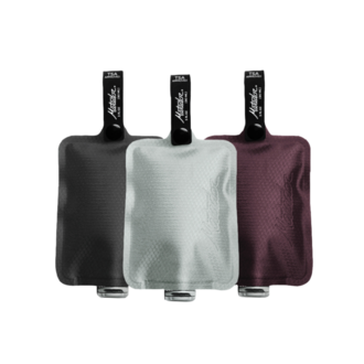 FlatPak Toiletry Bottle 液体分装袋 (3个装) - 黑灰红3色