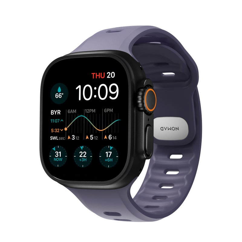 美国NOMAD丨2025年新品适用苹果手表表带AppleWatch9s10Ultra2运动氟橡胶硅胶Ultra3男女iwatch表带SE49/45mm