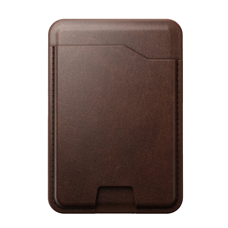 美国NOMAD丨霍尔文真皮MagSafe卡包苹果FindMy认证防丢磁吸卡套适用于iPhone15/16/ProMax超薄磁吸商务皮卡包