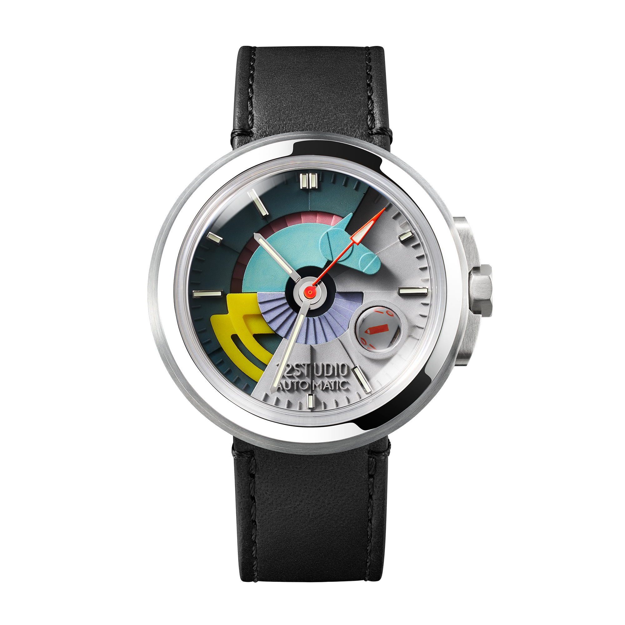 马年限量水泥机械表 - 霓彩