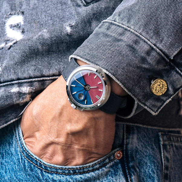 四度空间清水模机械表Duo-冰与火-6