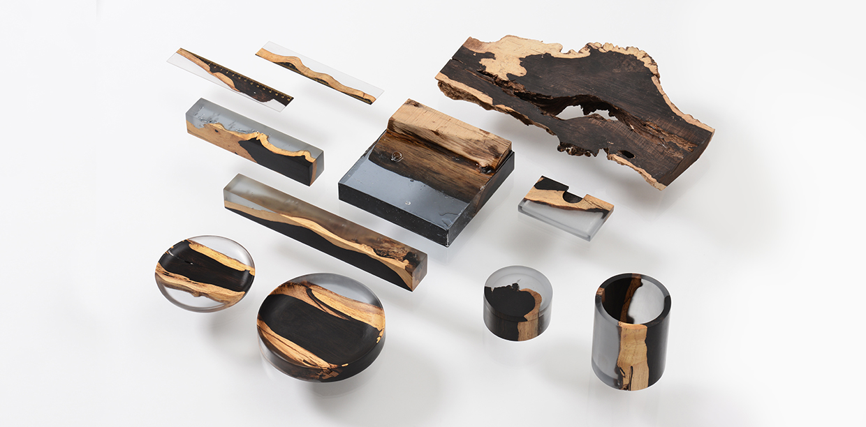 The ink and wash series