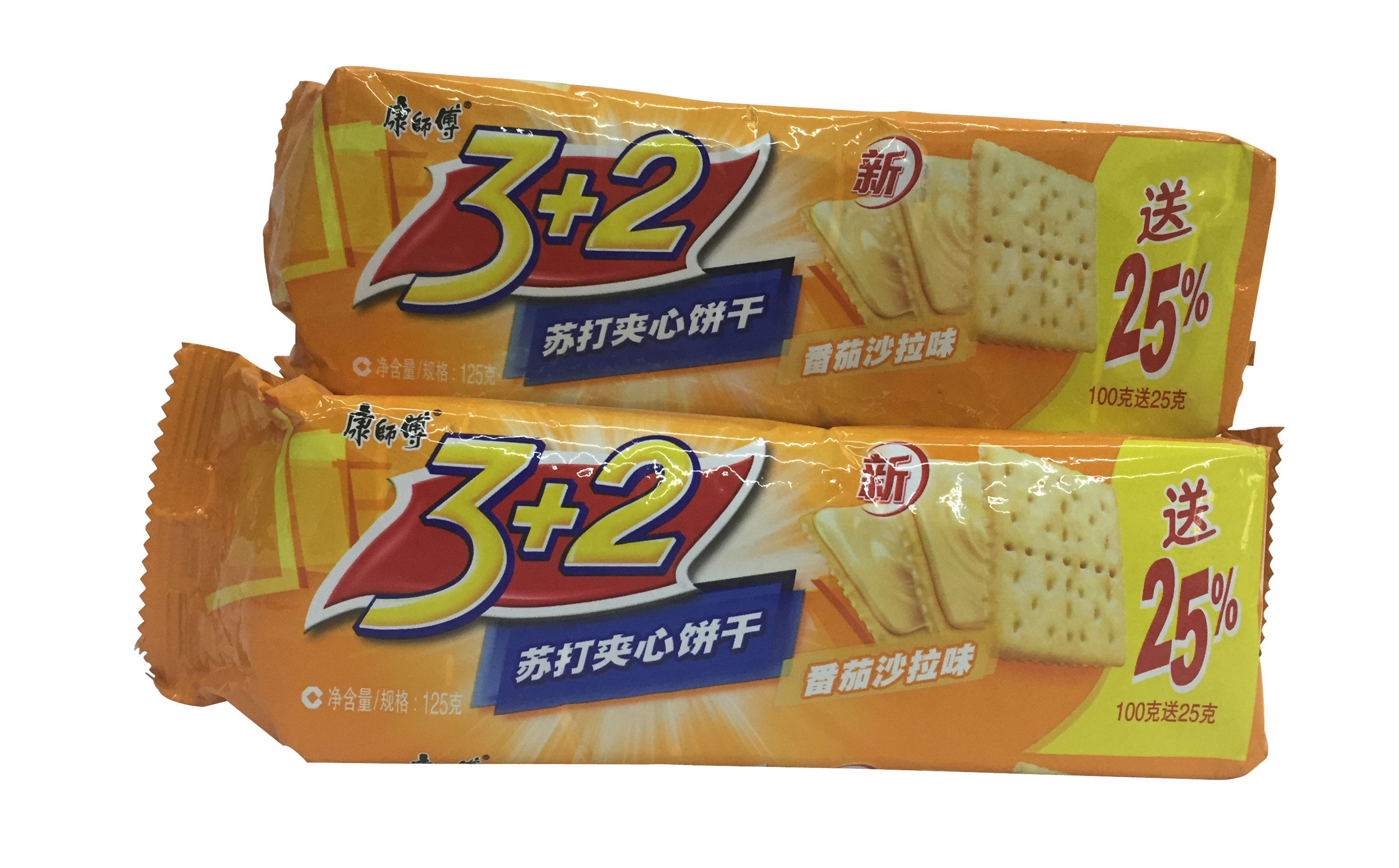 康师傅3 2饼干 125g