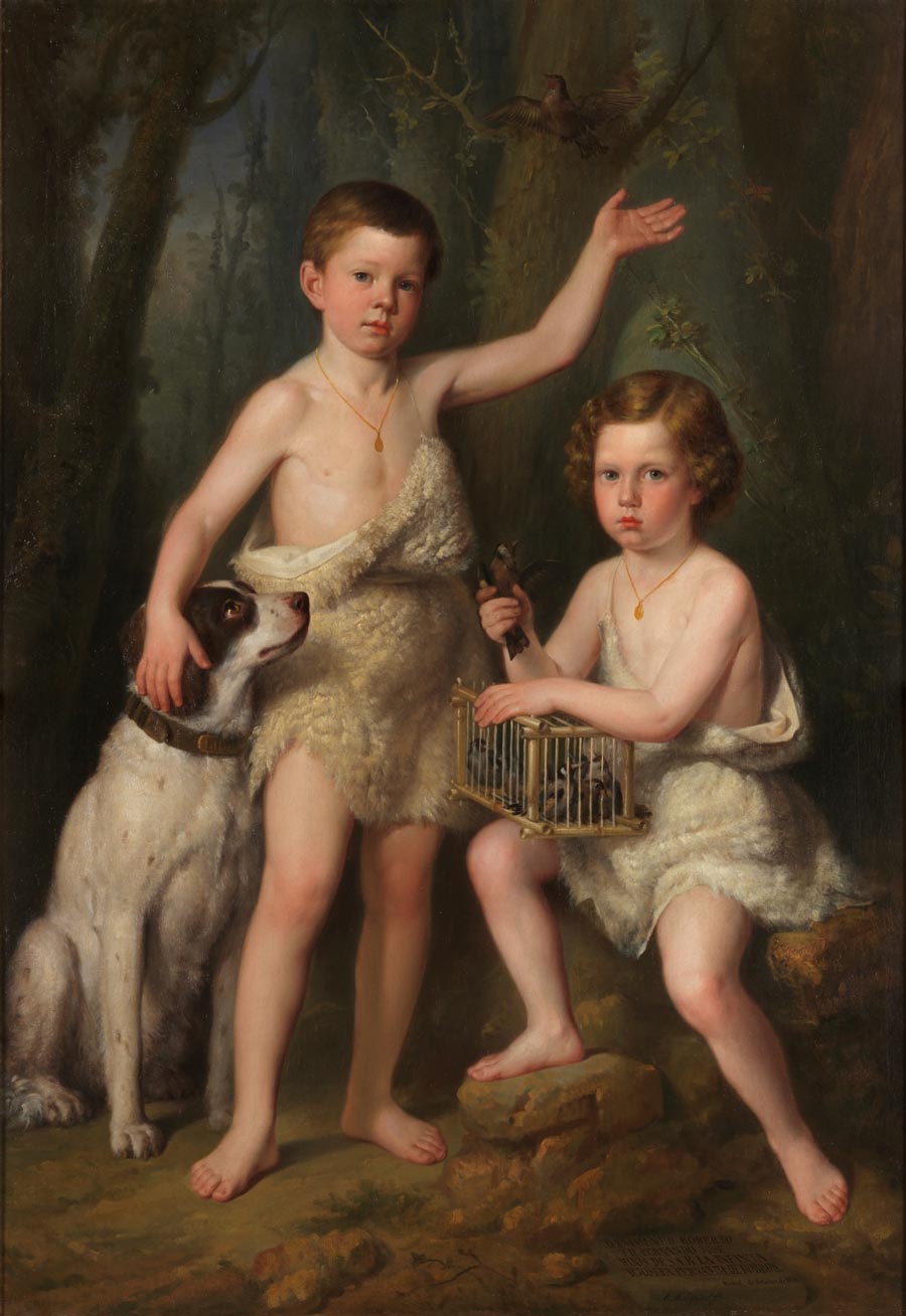 普拉多博物馆展出「1842-1855年间的儿童肖像」作品