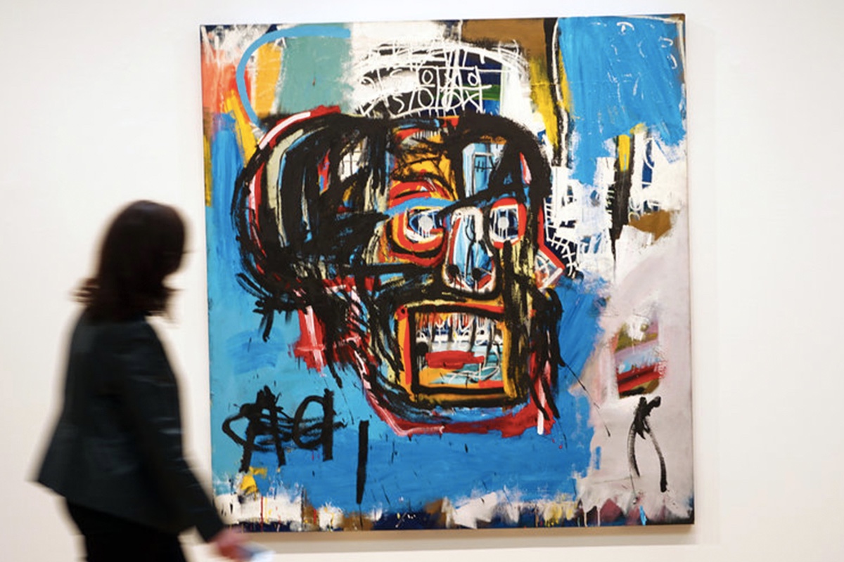 Jean-Michel Basquiat 1982 年画作拍卖价超 1 亿美金