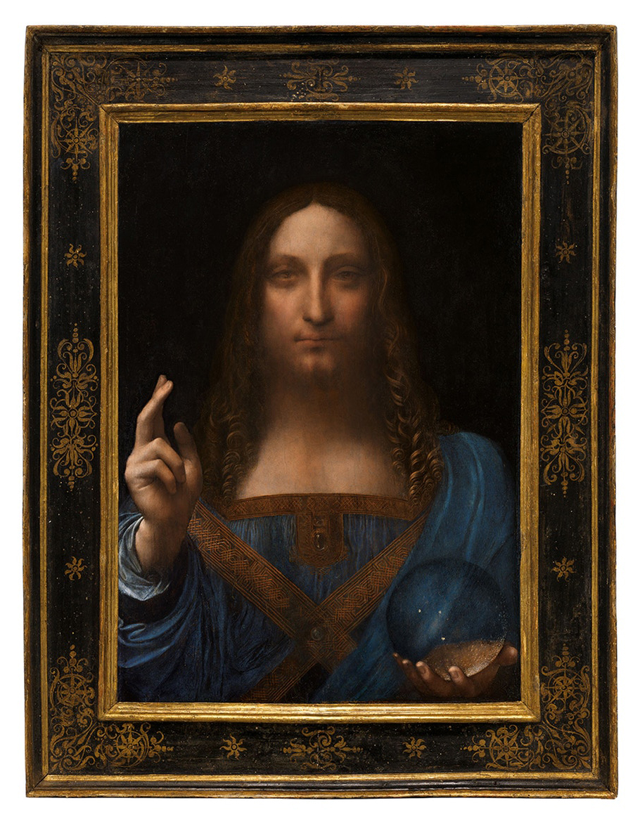 佳士得纽约秋拍将拍卖画作《Salvator Mundi》，估值 1 亿美元！