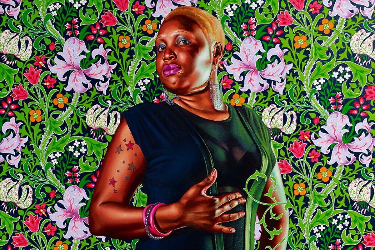 奥巴马委任艺术家 Kehinde Wiley 绘画官方个人画像