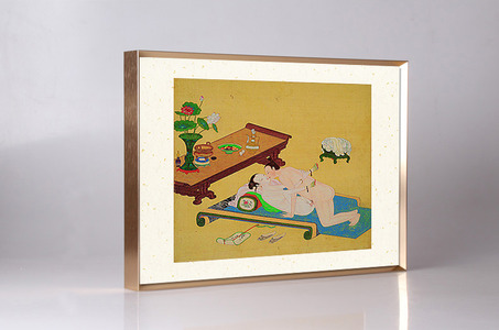 【004】中国古代性文化系列美术作品-嫁妆画-求子画-辟邪画-避火图-压