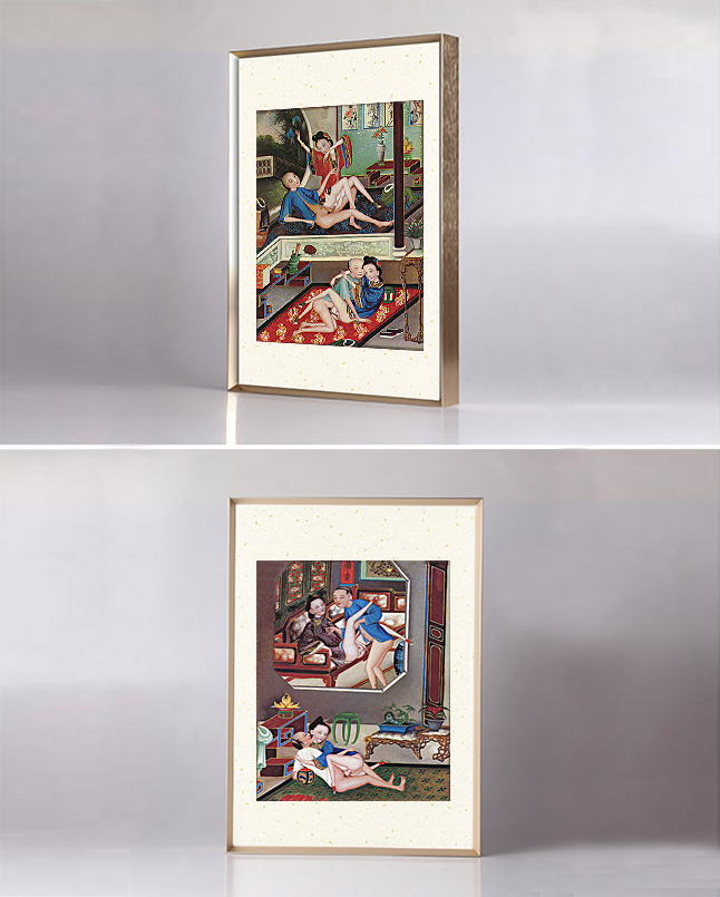 【024】中国古代性文化系列美术作品-嫁妆画-求子画-辟邪画-避火图-压