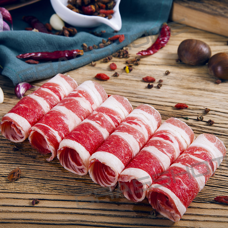 厨厨动人 谷饲肥牛片 500g/盒