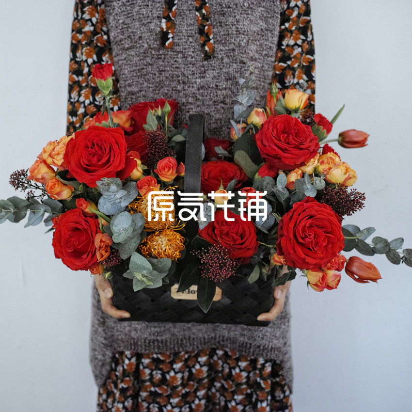 原气花铺-花店-上海-北京新年的花礼—时令花束 仅限1月2月预定-5