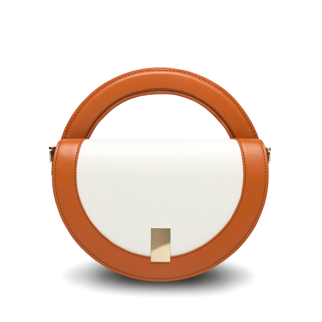 Circle 圆形斜挎包 - 焦糖色 | UNITUDE 时尚手袋线上商店