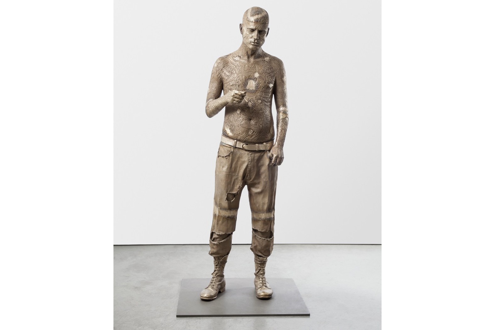 Marc Quinn 打造的 Rick Genest 雕像将于伦敦科学博物馆展出