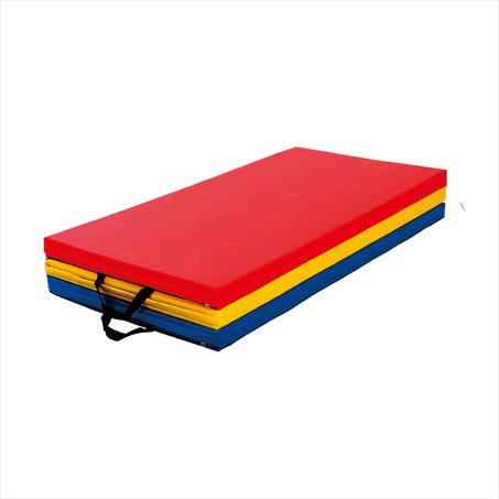 Multicolored three-fold pad