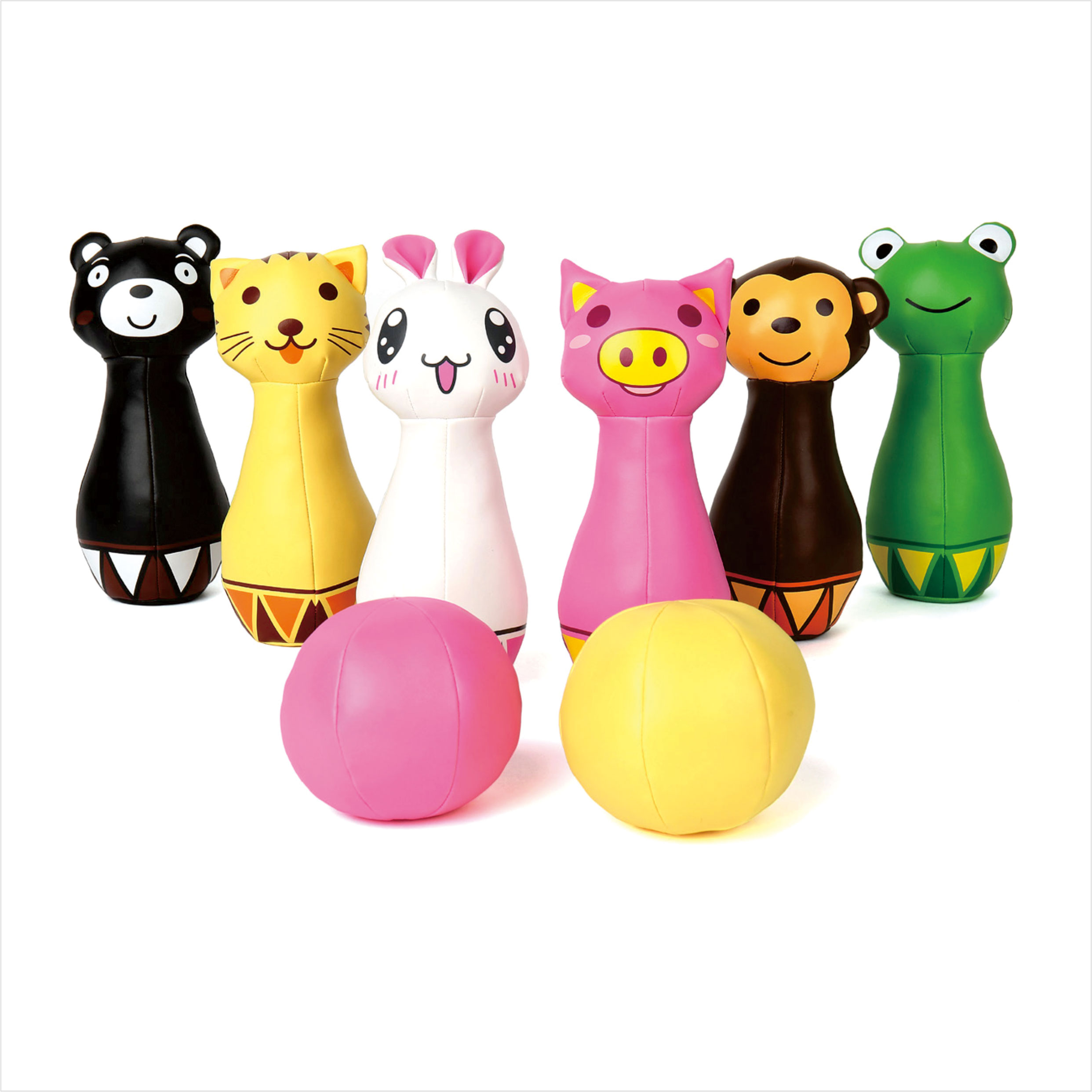Animal online bowling set