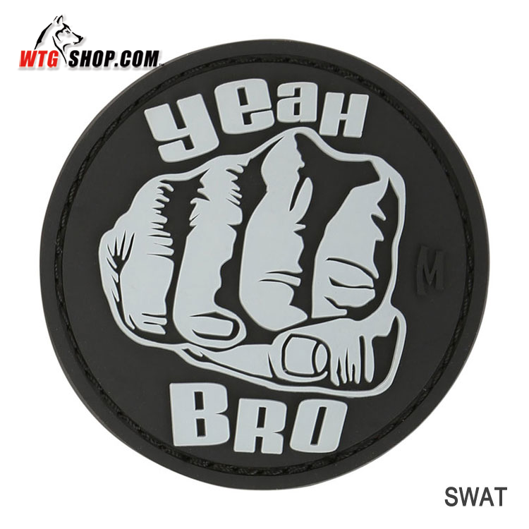 美马 马盖先 兄弟铁拳 yeah 立体pvc士气章魔术贴臂章胶章徽章